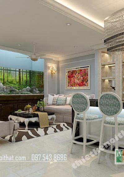  Mẫu thiết kế nội thất biệt thự Vincom Village tân cổ điển sang trọng